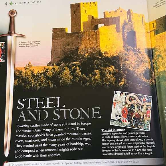 Navigators Knights & Castles Hardcover Picture Book - Picture 12 of 16